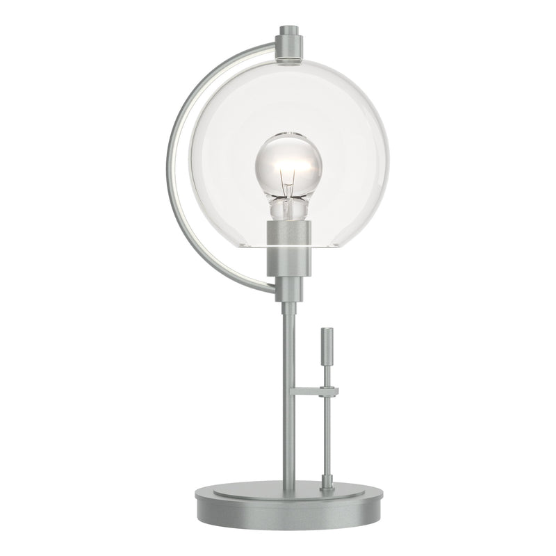 Pluto 19" Table Lamp in Vintage Platinum