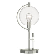 Pluto 19" Table Lamp in Sterling