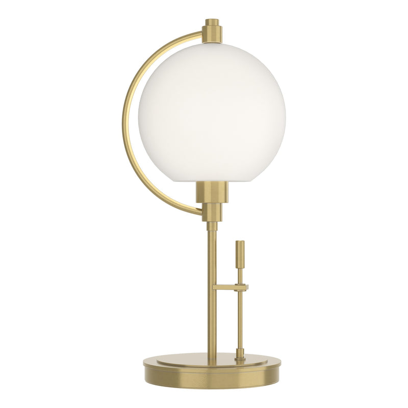 Pluto 19" Table Lamp in Modern Brass