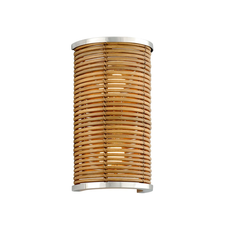 Carayes 2-Light Wall Sconce in Stainless Steel