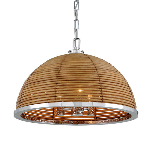 Carayes 3-Light Pendant in Stainless Steel