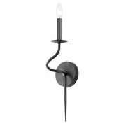Padrona 1 Light Wall Sconce in Black Oxide