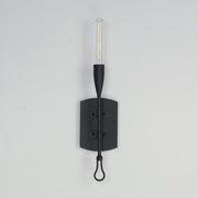 Pioneer 1 Light Wall Sconce in Anthracite