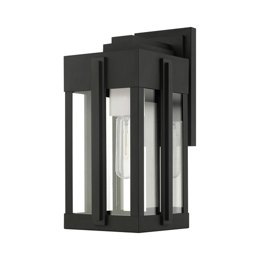 Lexington Small Outdoor Wall Lantern in Black