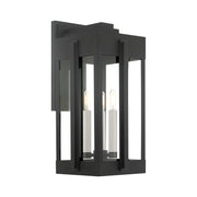 Lexington 3-Light Large Outdoor Wall Lantern in Black