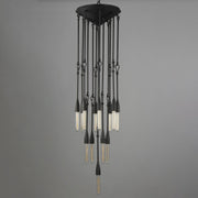 Pioneer 13 Light Pendant in Anthracite