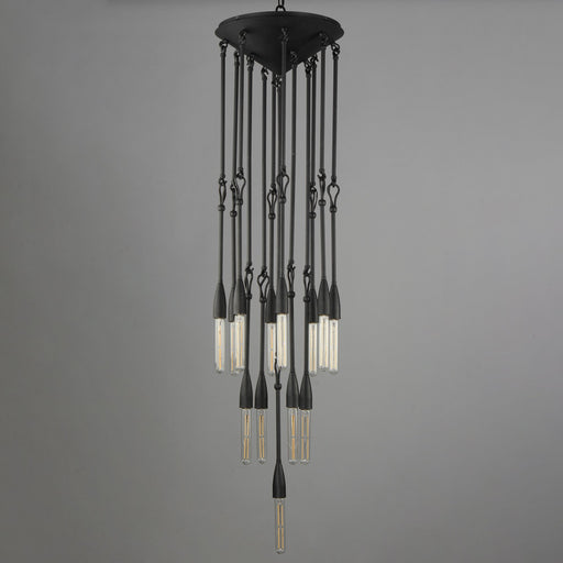 Pioneer 13 Light Pendant in Anthracite