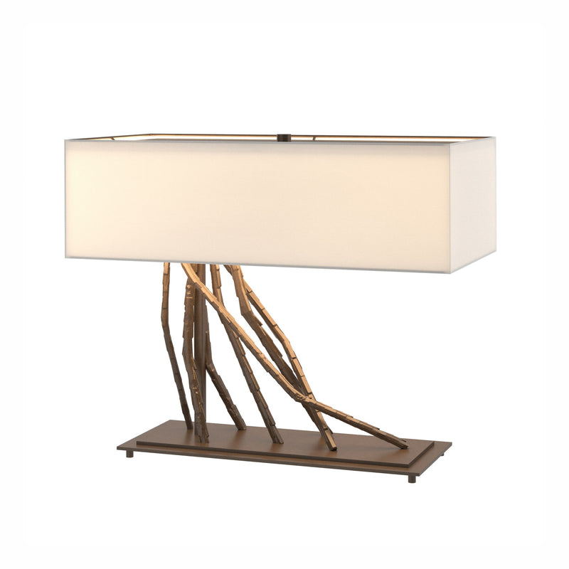 Brindille 2-Light 16.5" Table Lamp in Bronze