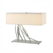 Brindille 2-Light 16.5" Table Lamp in Vintage Platinum