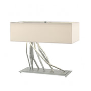 Brindille 2-Light 16.5" Table Lamp in Vintage Platinum
