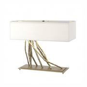 Brindille 2-Light 16.5" Table Lamp in Soft Gold
