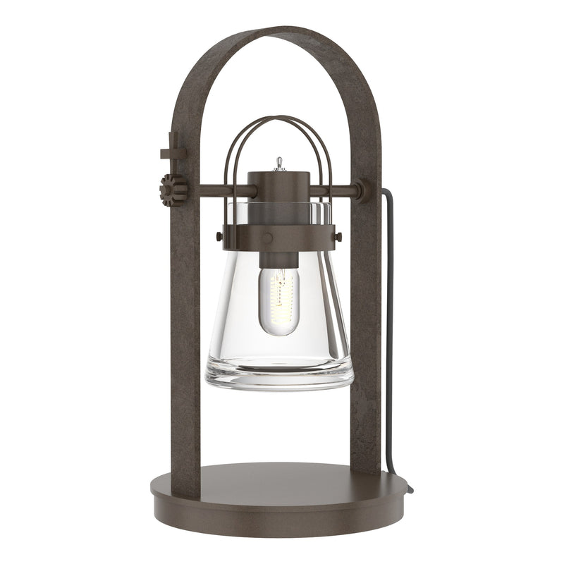 Erlenmeyer 19" Table Lamp in Bronze
