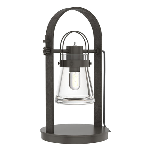 Erlenmeyer 19" Table Lamp in Dark Smoke