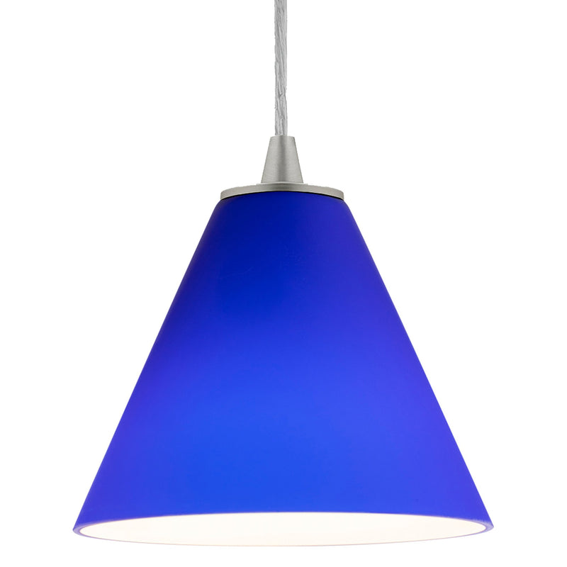 Martini Cable Mini Pendant in Brushed Steel