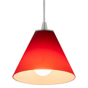 Martini Cable Mini Pendant in Brushed Steel