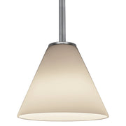 Martini Stem Mini Pendant in Brushed Steel