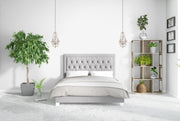 Maria Theresa 4-Light 12" Chandelier in Chrome
