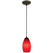 Champagne Cable Mini Pendant in Oil Rubbed Bronze