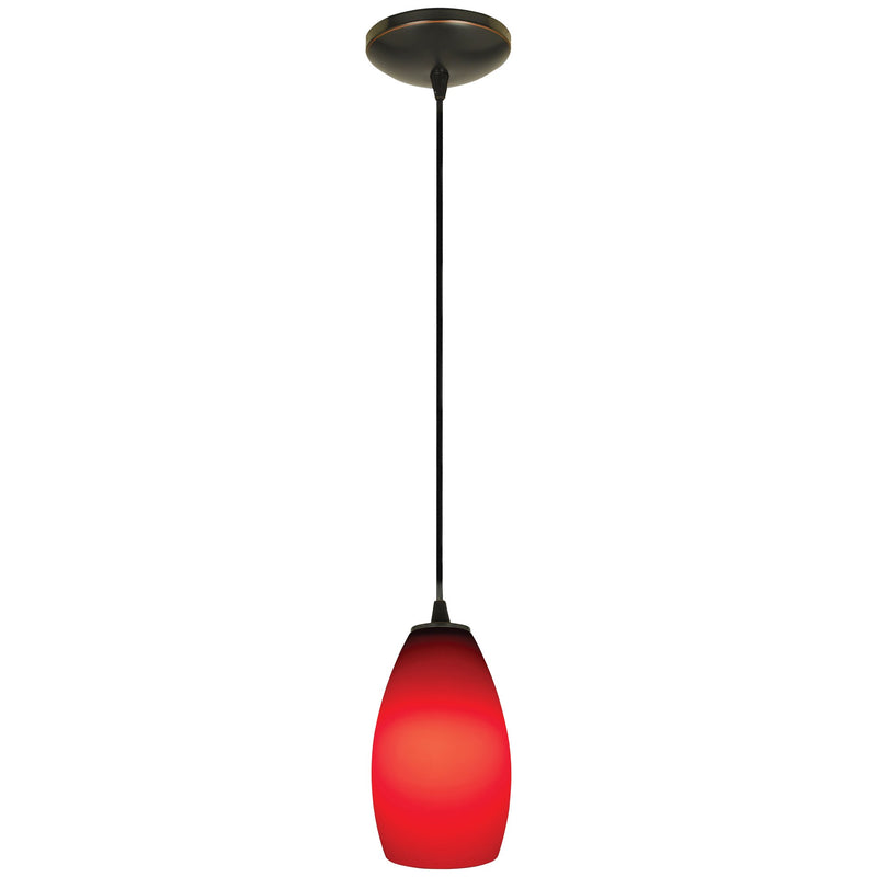 Champagne Cable Mini Pendant in Oil Rubbed Bronze