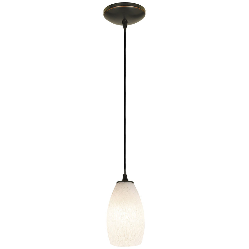 Champagne Cable Mini Pendant in Oil Rubbed Bronze