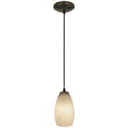 Champagne Cable Mini Pendant in Oil Rubbed Bronze