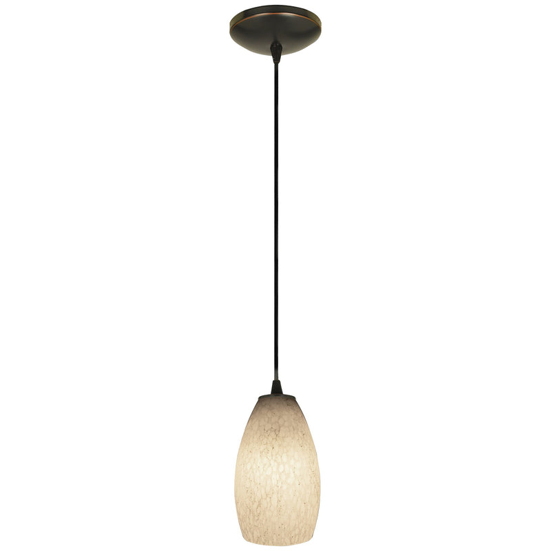 Champagne Cable Mini Pendant in Oil Rubbed Bronze