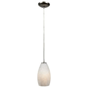 Champagne Cable Mini Pendant in Brushed Steel