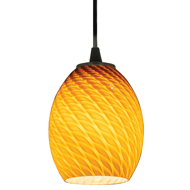 Brandy Firebird Cable Mini Pendant in Oil Rubbed Bronze