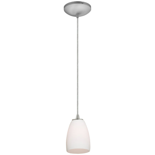 Sherry Cable Pendant in Brushed Steel