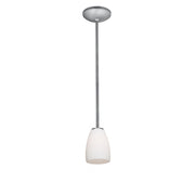 Sherry Stem Pendant in Brushed Steel