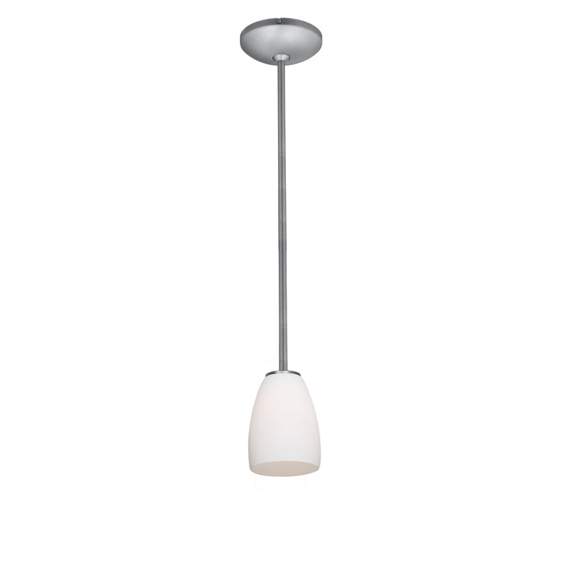 Sherry Stem Pendant in Brushed Steel