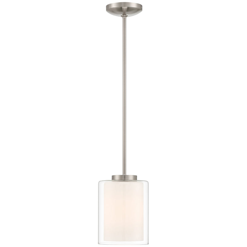 Seville Pendant in Brushed Steel