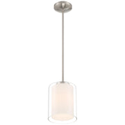 Seville Pendant in Brushed Steel