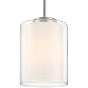 Seville Pendant in Brushed Steel