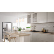 Seville Pendant in Brushed Steel