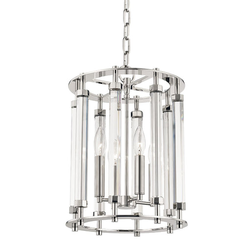 Haddon 4-Light Chandelier in Polished Nickel