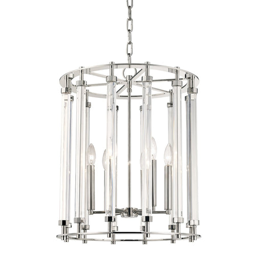 Haddon 6-Light Chandelier in Polished Nickel