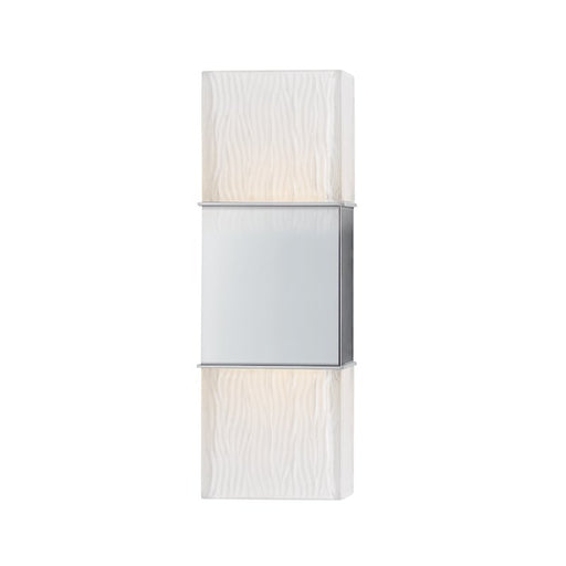 Aurora 2-Light Wall Sconce in Polished Chrome