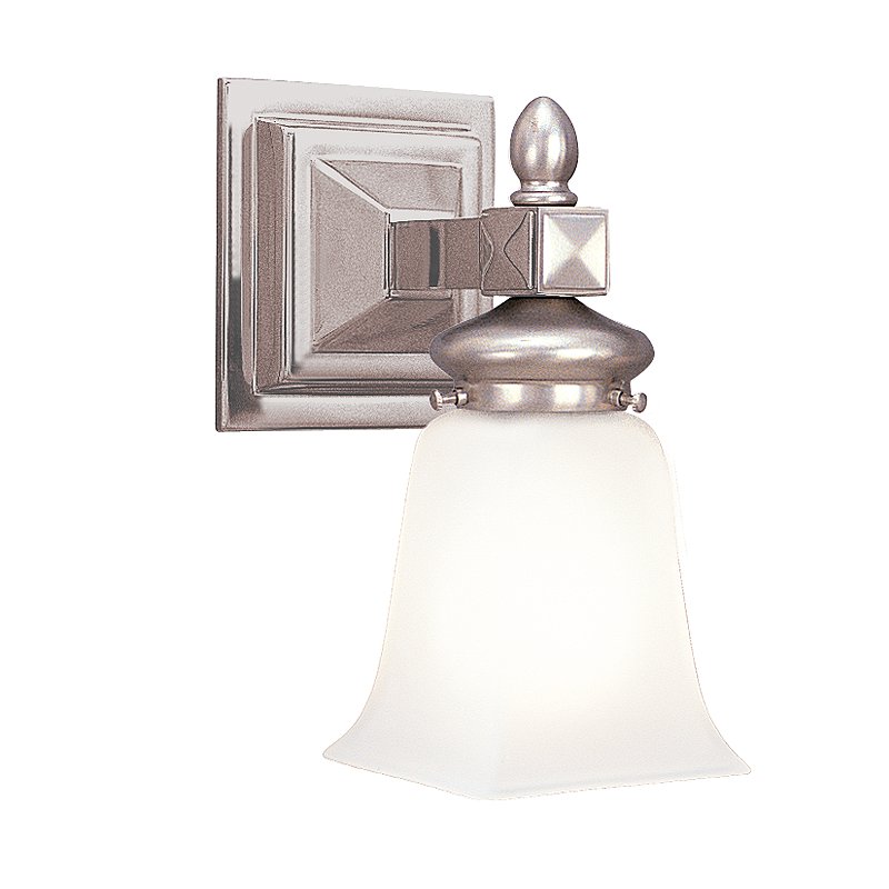 Cumberland Bath Sconce in Satin Nickel