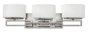 Lanza 3-Light Bath Vanity Light in Antique Nickel