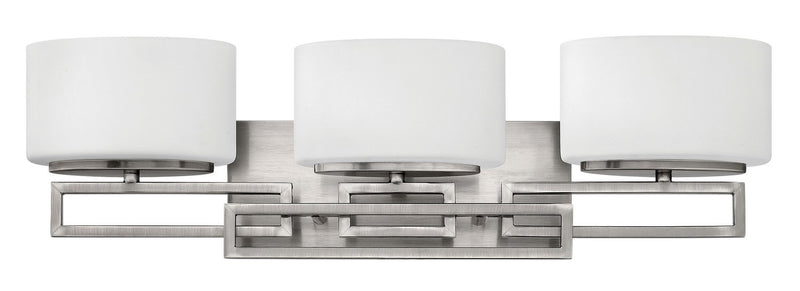 Lanza 3-Light Bath Vanity Light in Antique Nickel