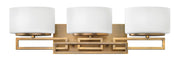 Lanza 3-Light Bath Vanity Light in Brushed Bronze