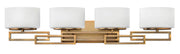Lanza 4-Light Bath Vanity Light in Brushed Bronze