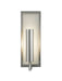 Mila One Light Wall Sconce in Brushed Steel