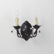 Elegante 2 Light Wall Sconce in Oil Rubbed Bronze