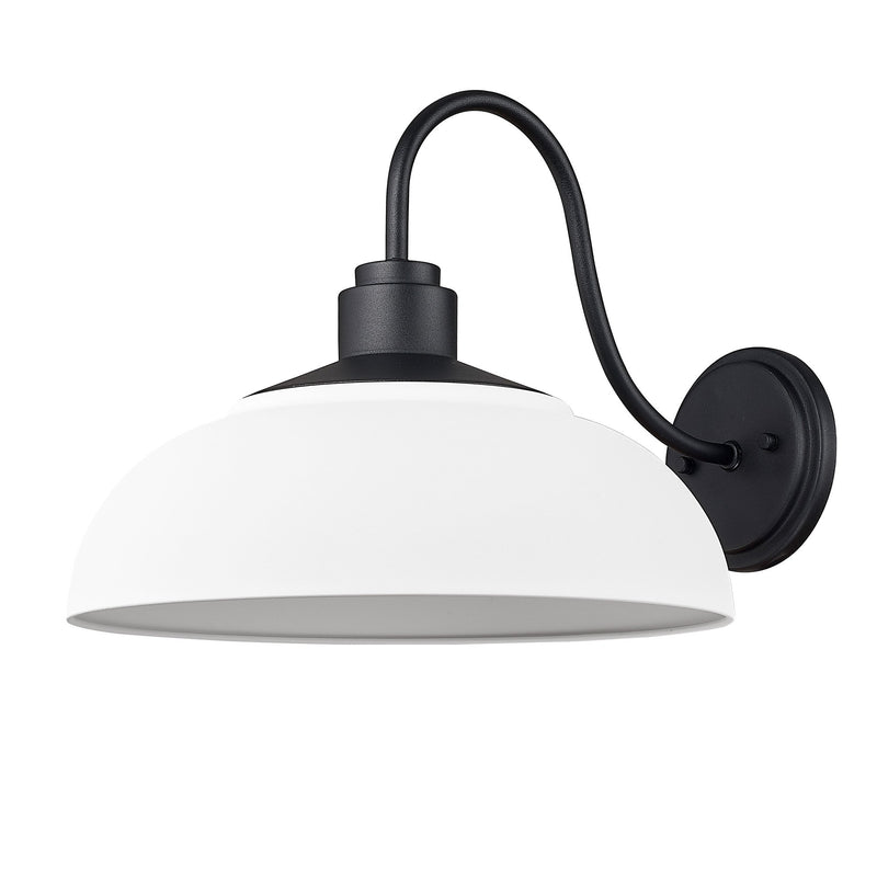 Levitt Outdoor Wall Sconce in Natural Black
