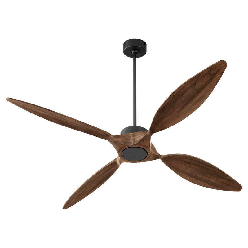 Papillon 66" 4-Blade WiFi Ceiling Fan in Matte Black