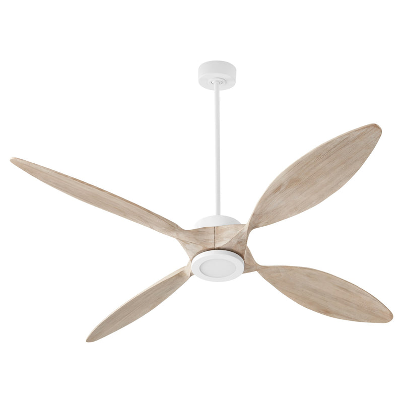 Papillon 66" 4-Blade WiFi Ceiling Fan in Studio White