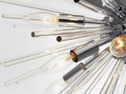 Polaris 16 Light Globe Chandelier in Polished Chrome