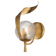 Firenze Wall Sconce in Gold Leaf